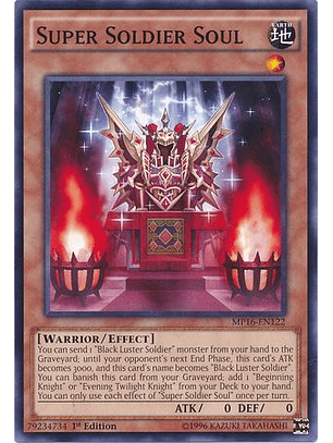 Super Soldier Soul - MP16-EN122 - Common