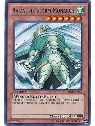 Raiza the Storm Monarch - BP01-EN015 - Rare