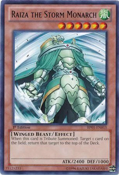 Raiza the Storm Monarch - BP01-EN015 - Rare