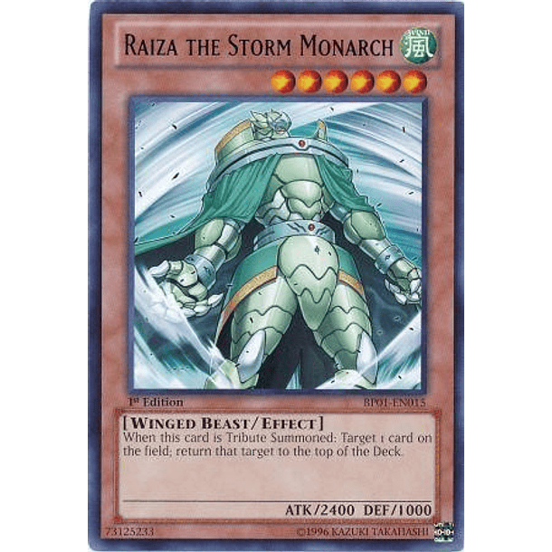 Raiza the Storm Monarch - BP01-EN015 - Rare