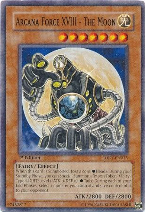 Arcana Force XVIII - The Moon - LODT-EN015 - Common
