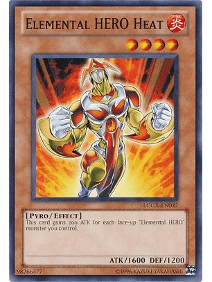 Elemental Hero Heat - LCGX-EN037 - Common