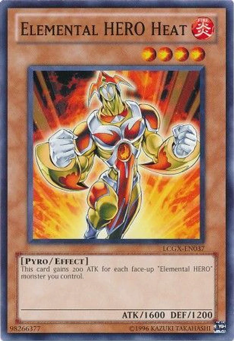 Elemental Hero Heat - LCGX-EN037 - Common
