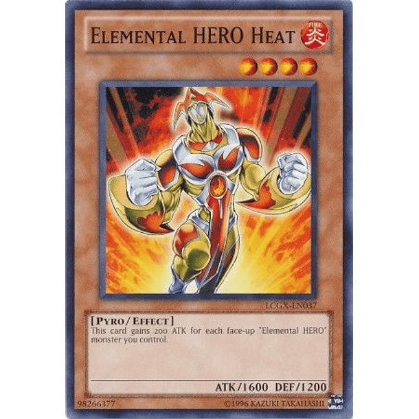 Elemental Hero Heat - LCGX-EN037 - Common