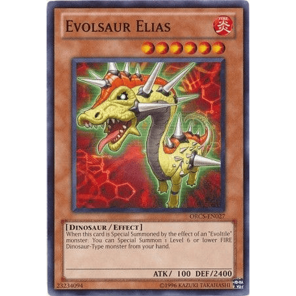 Evolsaur Elias - ORCS-EN027 - Common