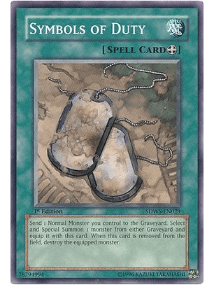 Symbols of Duty - SDWS-EN029 - Common