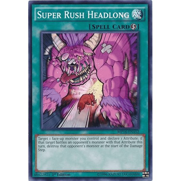 Super Rush Headlong - MP16-EN152 - Common