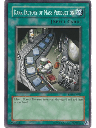 Dark Factory of Mass Production - SOD-EN037 - Common