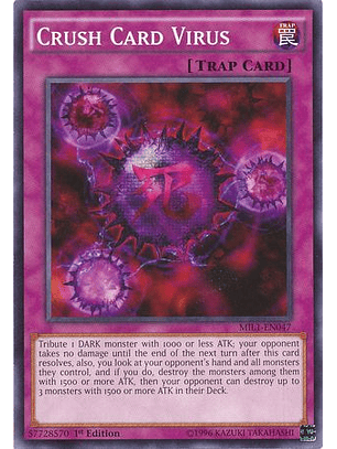 Crush Card Virus - MIL1-EN047 - Common