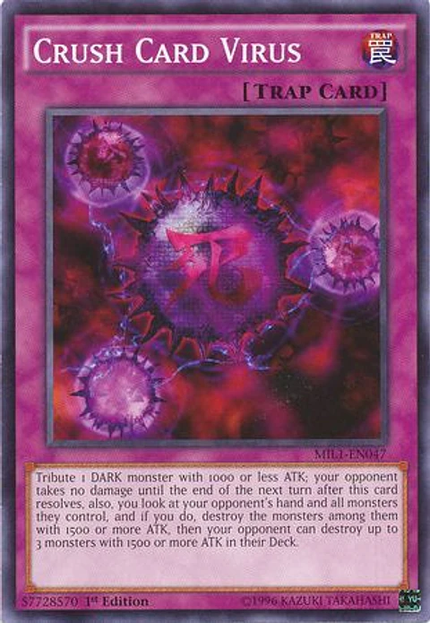 Crush Card Virus - MIL1-EN047 - Common