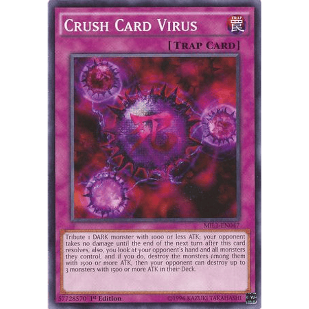 Crush Card Virus - MIL1-EN047 - Common