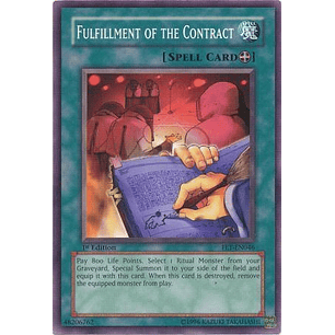 Fulfillment of the Contract - FET-EN046 - Common