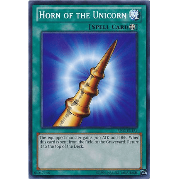 Horn of the Unicorn - BP02-EN134 - Common