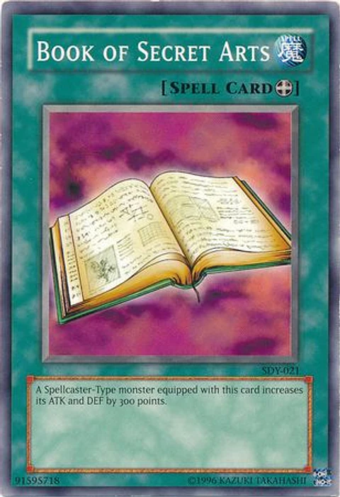 Book of Secret Arts - SDY-021 - Common  (No Feather Misprint) (DESGASTADA)
