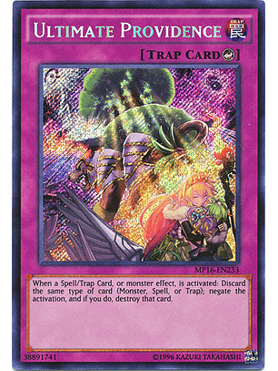 Ultimate Providence - MP16-EN233 - Secret Rare
