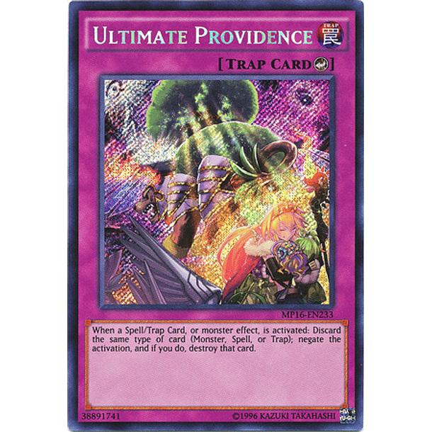 Ultimate Providence - MP16-EN233 - Secret Rare