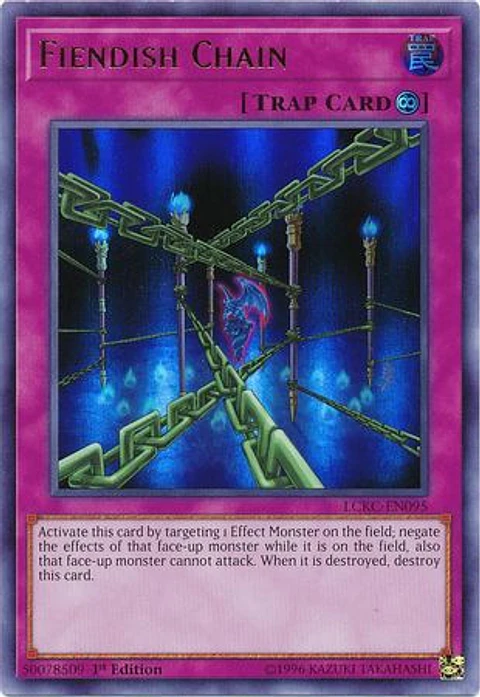 Fiendish Chain - LCKC-EN095 - Ultra Rare