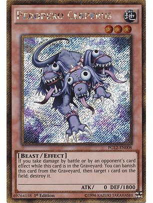 Peropero Cerperus - PGL2-EN008 - Gold Secret Rare 