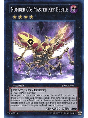 Number 66: Master Key Beetle - JOTL-EN054 - Super Rare