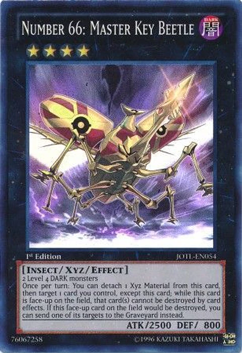 Number 66: Master Key Beetle - JOTL-EN054 - Super Rare