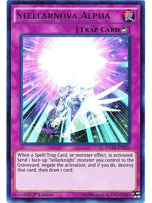 Stellarnova Alpha - DUEA-EN071 - Ultra Rare