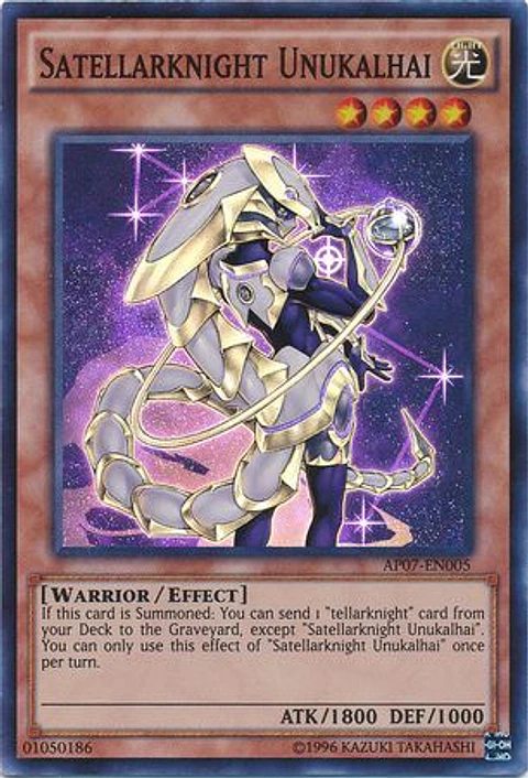 Satellarknight Unukalhai - AP07-EN005 - Super Rare (jugado)