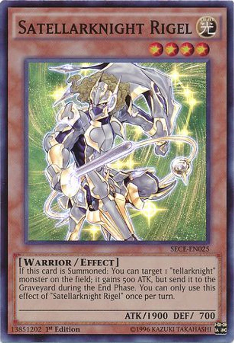 Satellarknight Rigel - SECE-EN025 - Super Rare