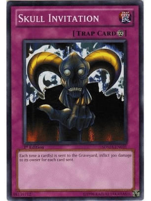 Skull Invitation - SDMA-EN031 - Common