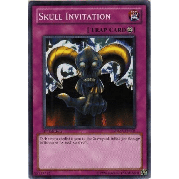 Skull Invitation - SDMA-EN031 - Common