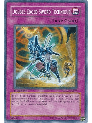 Double-Edged Sword Technique - GLAS-EN074 - Common