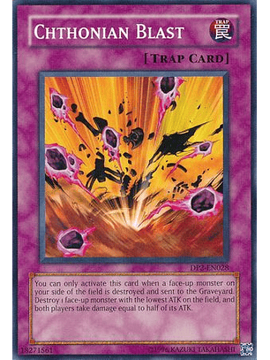 Chthonian Blast - DP2-EN028 - Common