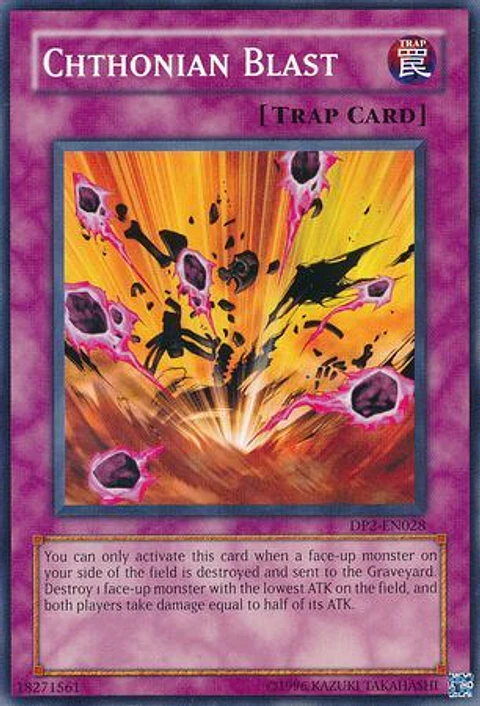 Chthonian Blast - DP2-EN028 - Common