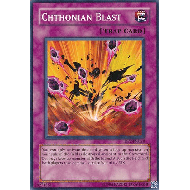 Chthonian Blast - DP2-EN028 - Common