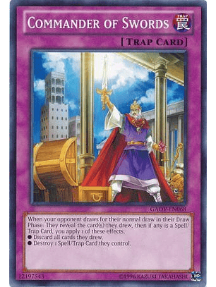 Commander of Swords - GAOV-EN068 - Common