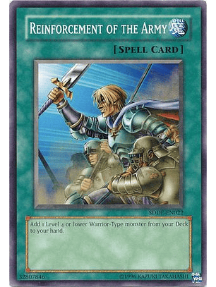 Reinforcement of the Army - SDDE-EN022 - Common