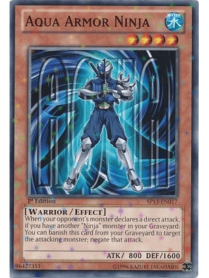 Aqua Armor Ninja - SP13-EN017 - Starfoil Rare