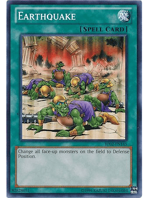 Earthquake - BP02-EN145 - Common (jugada)