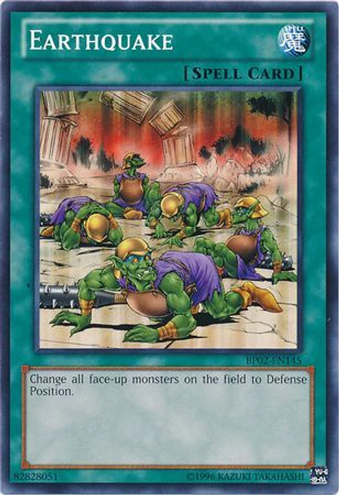 Earthquake - BP02-EN145 - Common (jugada)