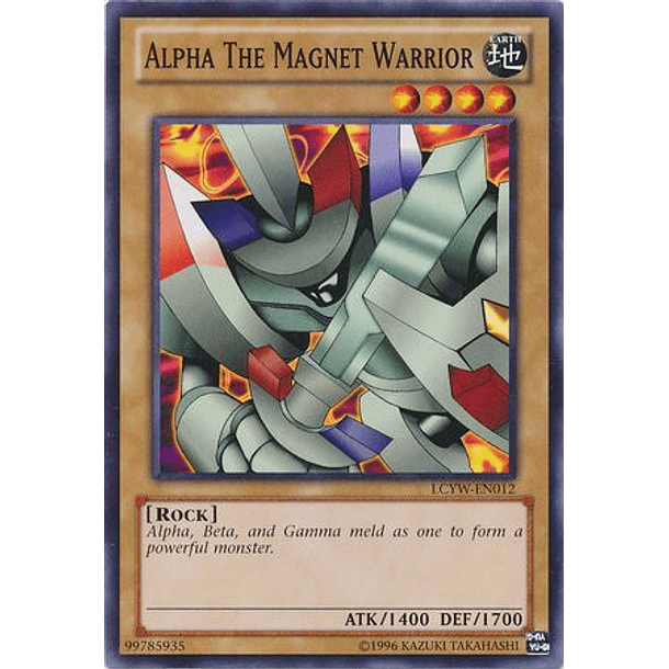 Alpha the Magnet Warrior - LCYW-EN012 - Common