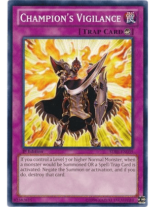 Champion's Vigilance - SDBE-EN039 - Common 