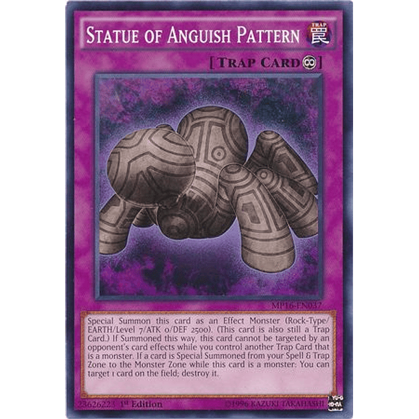 Statue of Anguish Pattern - MP16-EN037 - Common