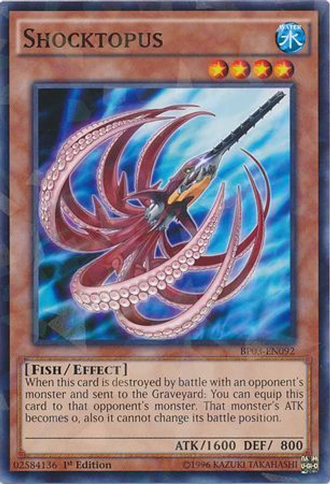 Shocktopus - BP03-EN092 - Shatterfoil Rare