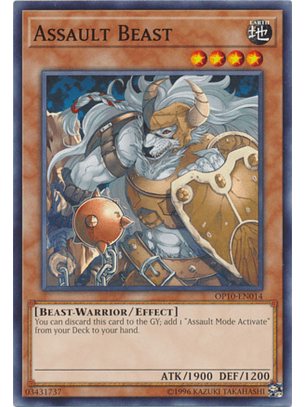 Assault Beast - OP10-EN014 - Common