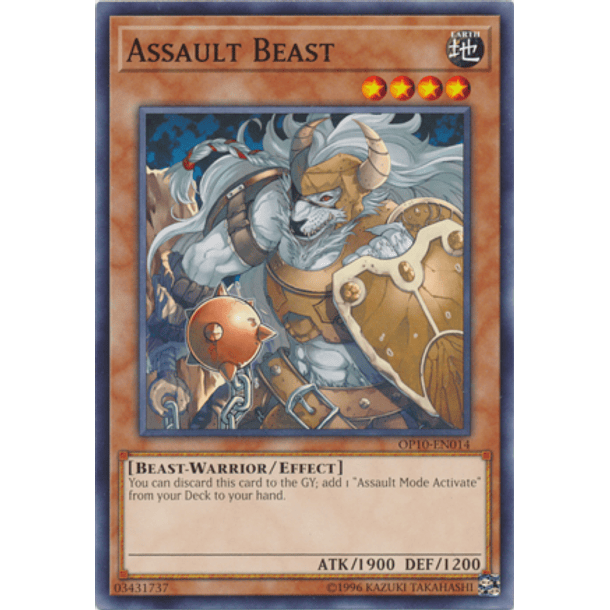 Assault Beast - OP10-EN014 - Common