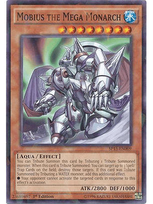 Mobius the Mega Monarch - SP15-EN009 - Shatterfoil Rare
