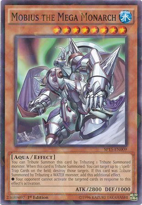 Mobius the Mega Monarch - SP15-EN009 - Shatterfoil Rare