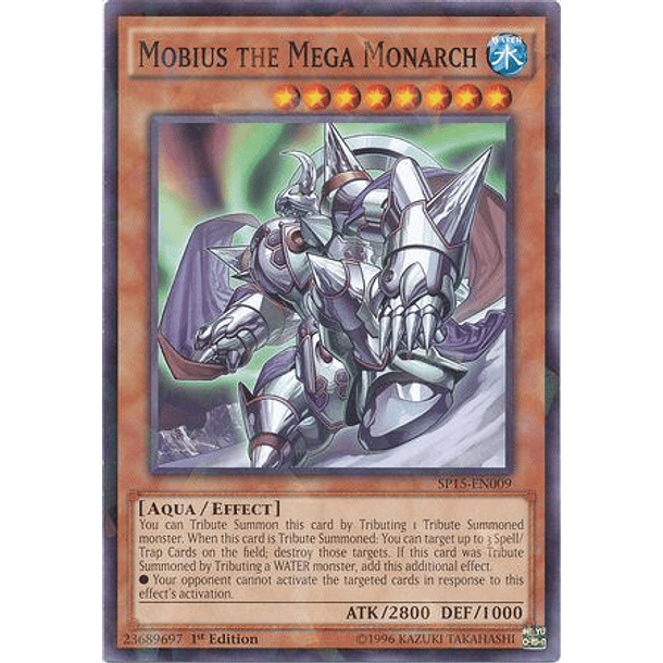 Mobius the Mega Monarch - SP15-EN009 - Shatterfoil Rare