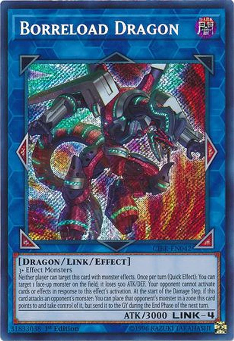 Borreload Dragon - CIBR-EN042 - Secret Rare 