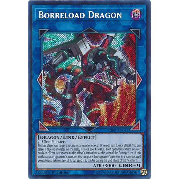 Borreload Dragon - CIBR-EN042 - Secret Rare 