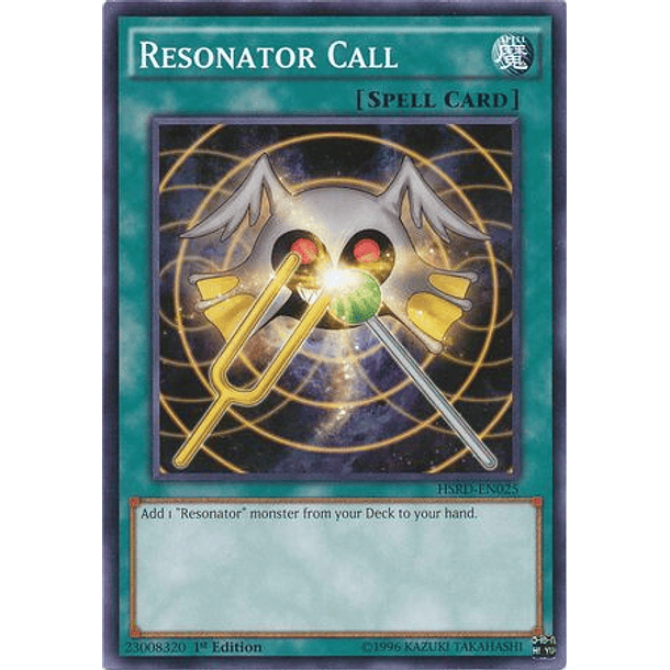 Resonator Call - HSRD-EN025 - Common